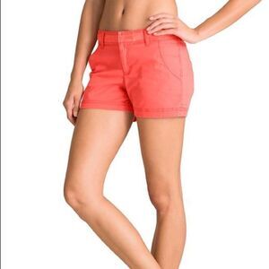 Athleta 4” Fo Sho Shorts Coral Sunset 4